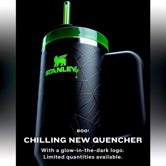 🕸️ STANLEY THE HALLOWEEN GLOW QUENCHER FLOWSTATE™ TUMBLER | 40 OZ 🕸️ - Picture 4 of 15